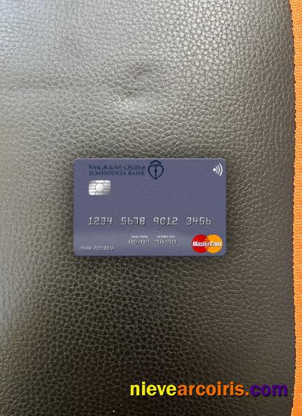 Libya Jumhouria Bank mastercard photolook